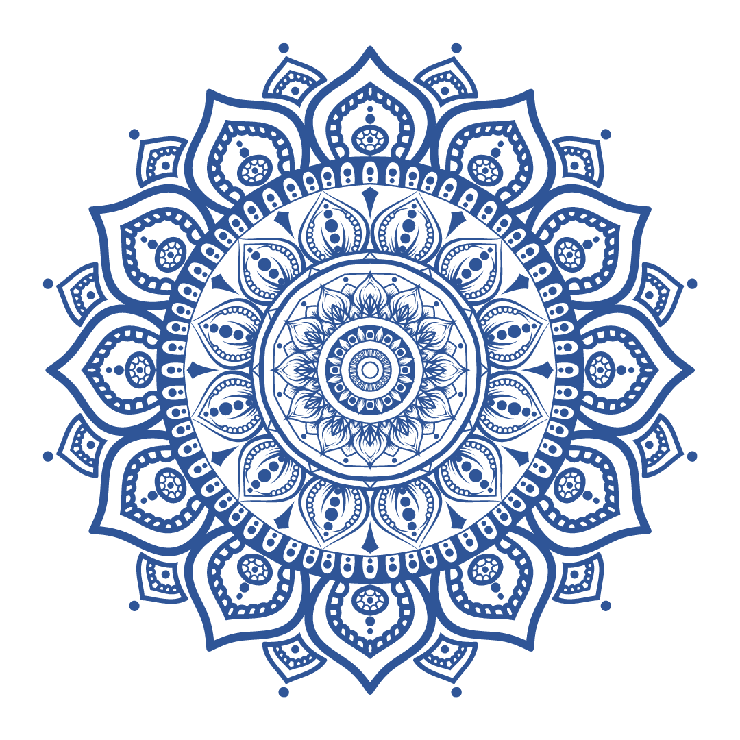 Mandala-blau-3 Advanced Hatha Yoga Teacher Training 300h