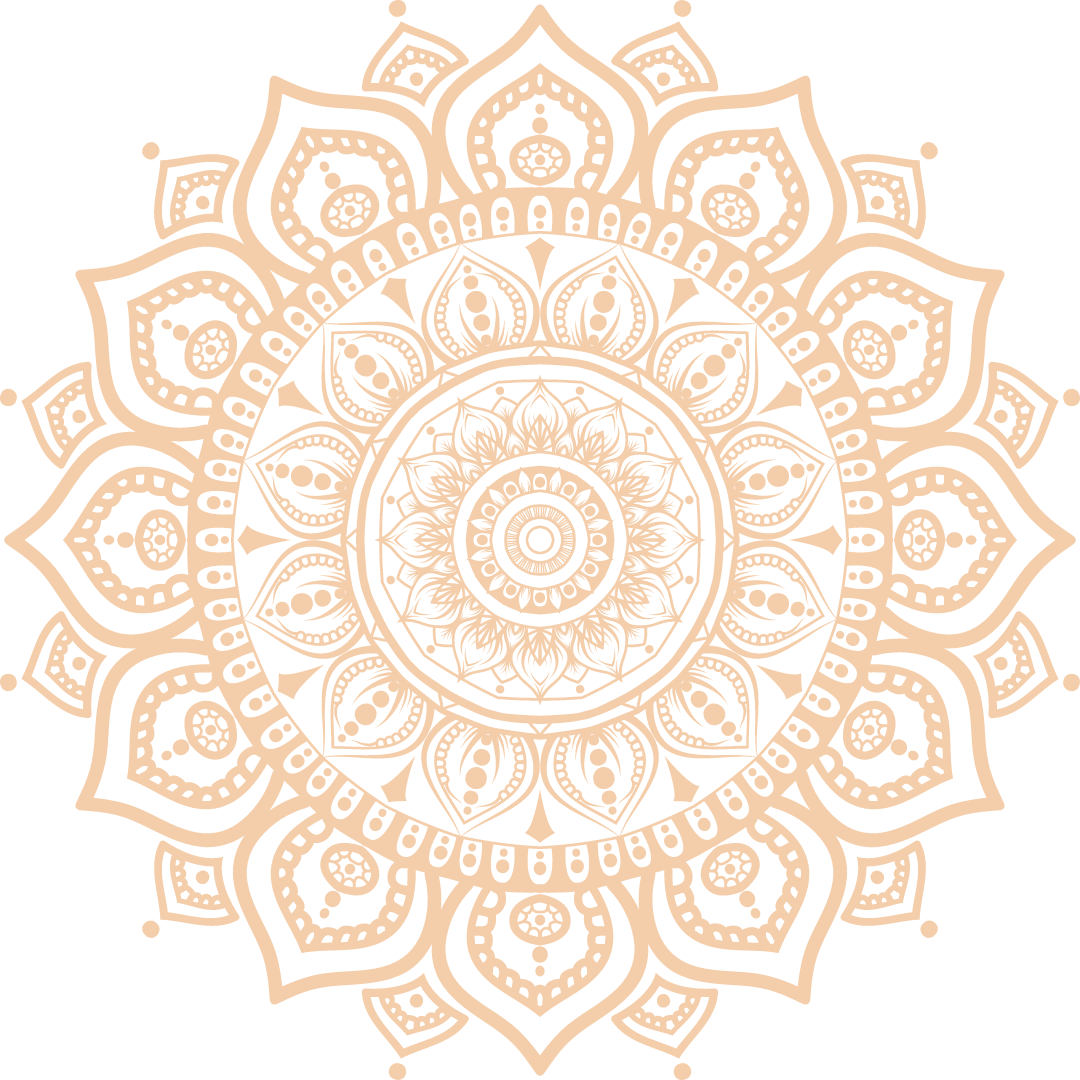 Braunes-Mandala-hell Advanced Hatha Yoga Teacher Training 300h